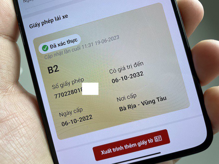 Nguyên nhân một số bằng lái xe chưa thể tích hợp tài khoản VneID