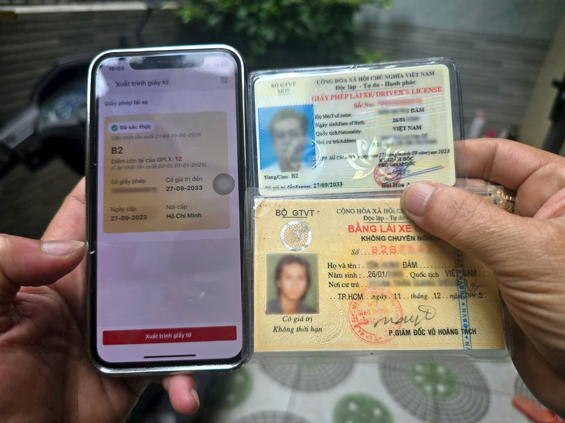 CSGT TP.HCM kêu gọi người dân chuyển đổi GPLX giấy sang thẻ PET