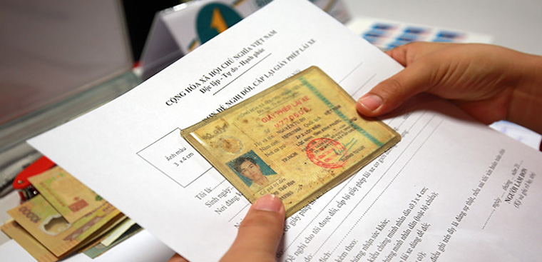 Các hạng giấy phép lái xe tại Việt Nam