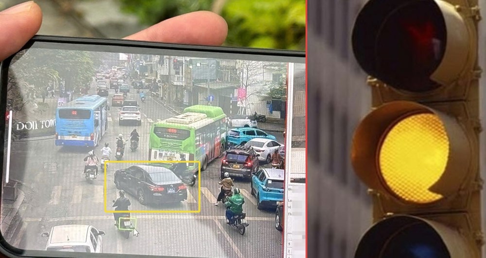 Vượt đèn vàng bị xử phạt bao nhiêu tiền theo luật mới ?