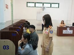 Từ 1-9, học viên bỏ thi các đợt sát hạch bằng lái xe sẽ phải thi bộ đề mới