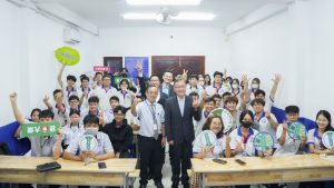 Sinh viên ICH giao lưu cùng BGH Đại học Đại Diệp